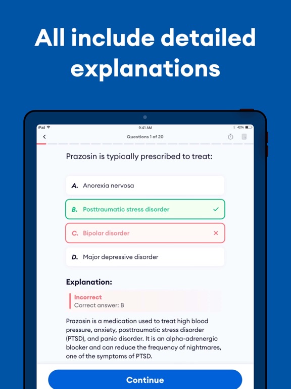 LCSW Practice Exam 2026 iPad screenshot 2 - Education app