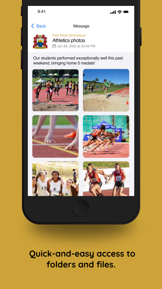 #4. Paul Roos Gimnasium (iOS) โดย: d6 group (Pty) Ltd