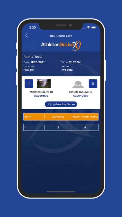 AthletesGoLive Volleyball screenshot-7