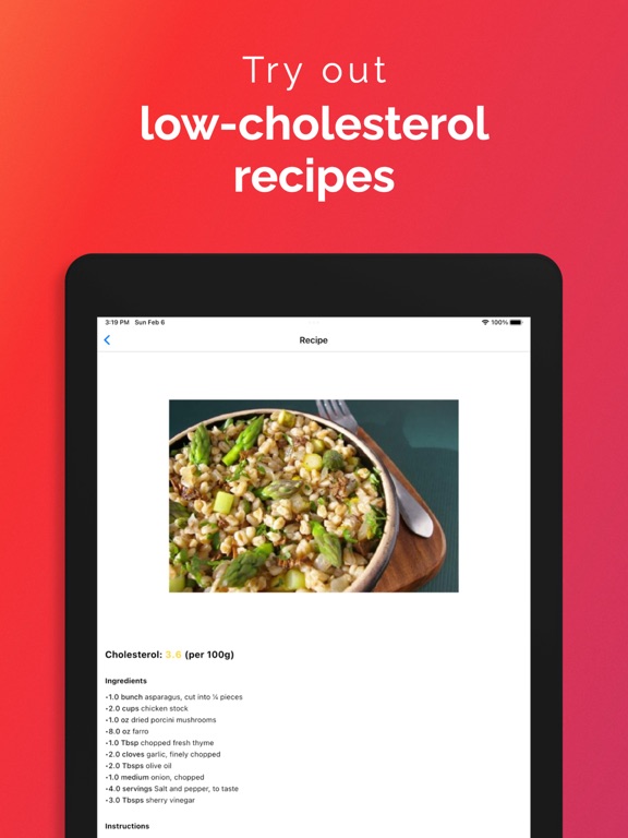 Cholesterol Tracker - low ldl screenshot 2