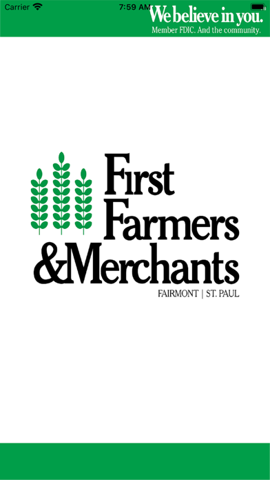 FF&M Bank Mobile Fairmont Screenshot