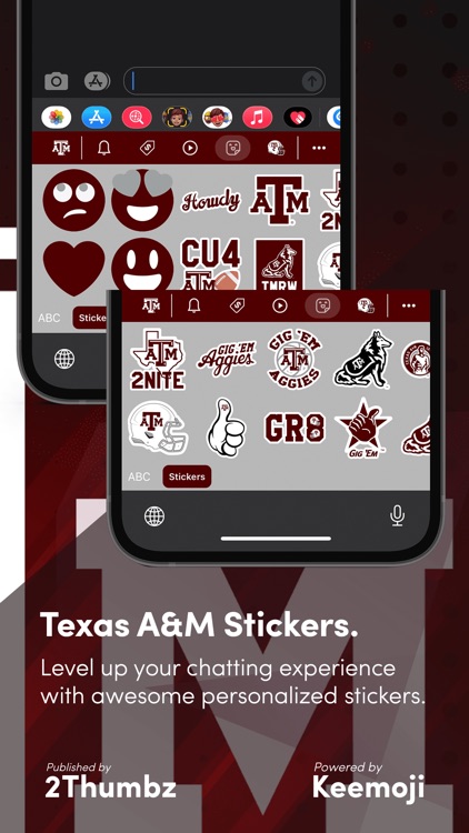 Texas A&M Official Keyboard