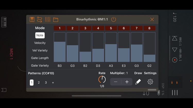 Binarhythmic Rhythm Generator screenshot-3