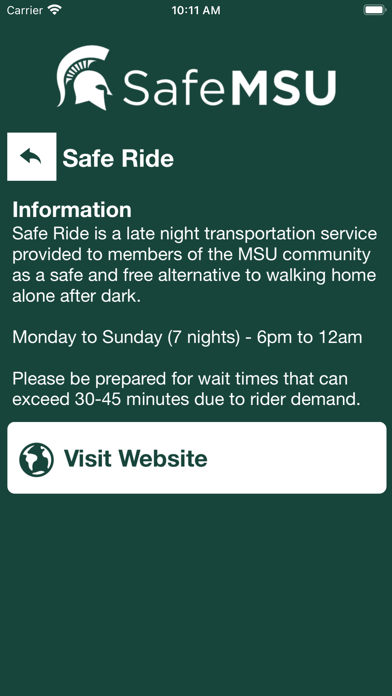 SafeMSU Screenshot