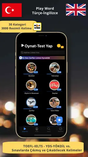 Playword YDS YDT İngilizce screenshot 1
