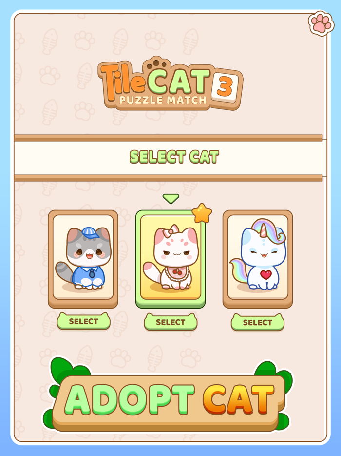 Tile Cat 3 - Puzzle Match