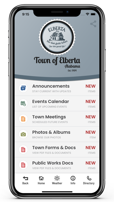Town of Elberta Screenshot