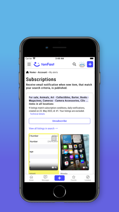 Tonfast Screenshot