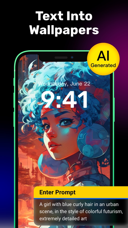 #1. AI Art Wallpaper & Widgets (iOS) Podle: 长珠 谷