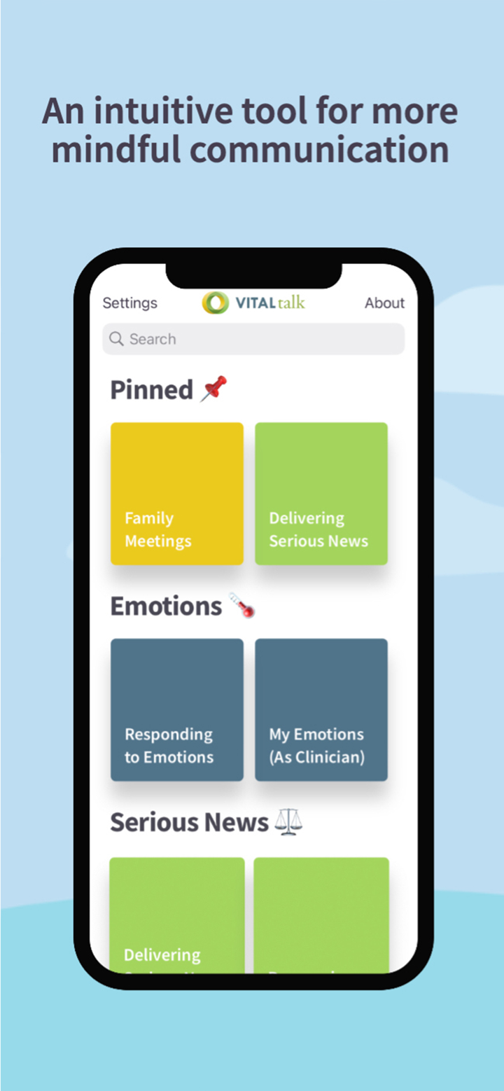 VitalTalk Tips screenshot 1