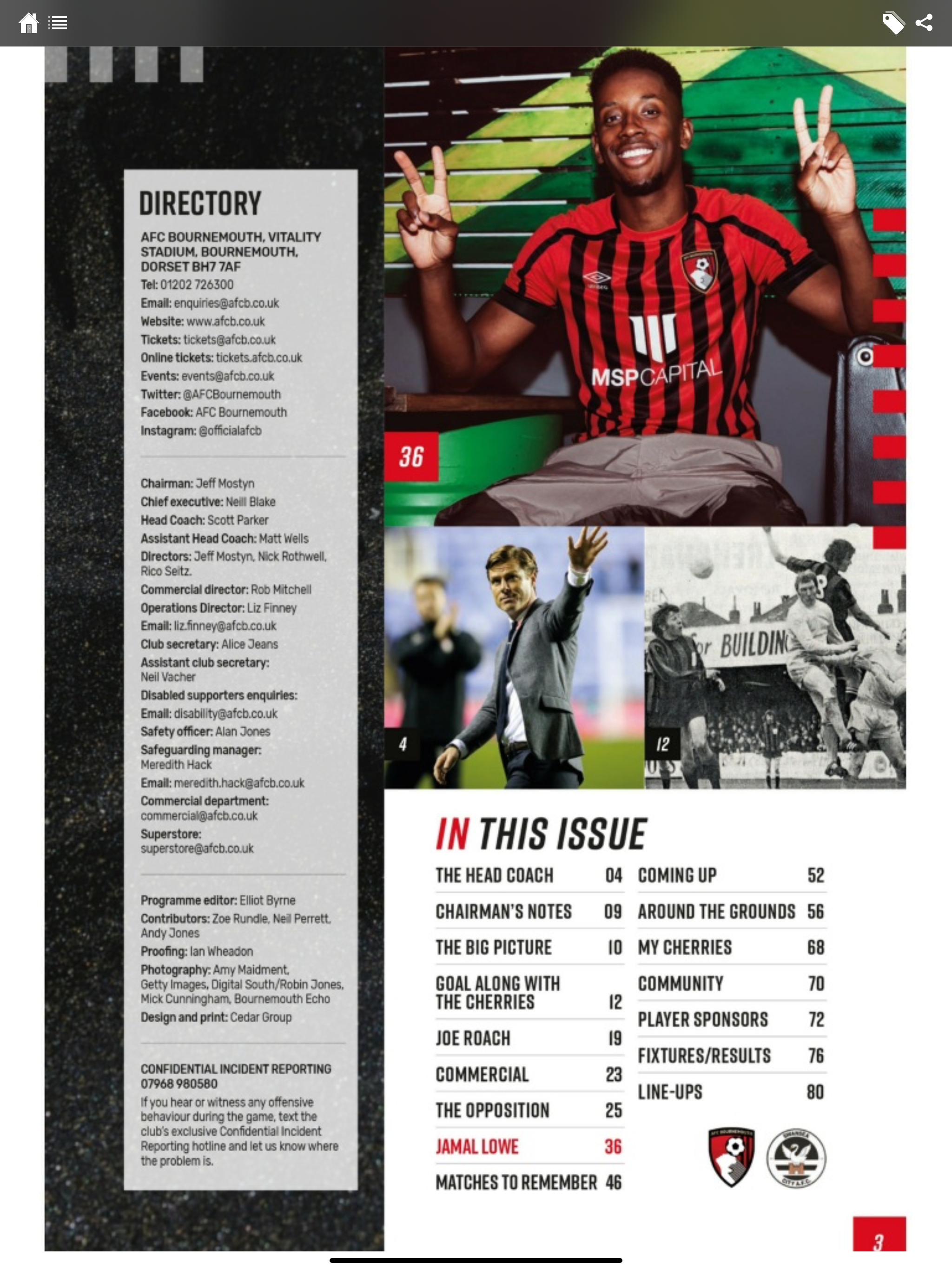 MATCHDAY - AFC Bournemouth