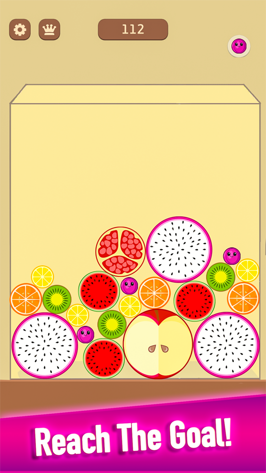 #3. Watermelon Fruit Merge Game (iOS) 由: Muhammad Anjum Rasheed