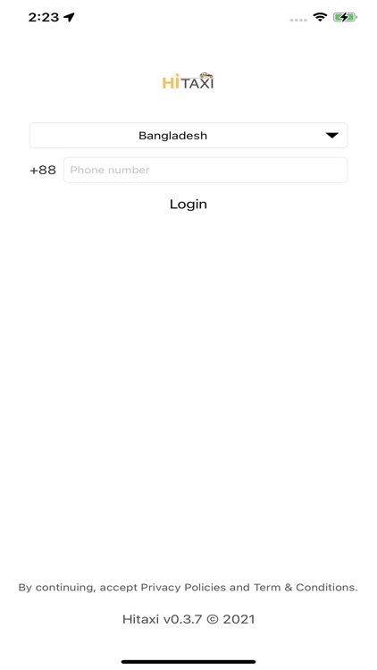 Hi Taxi - Request a Ride