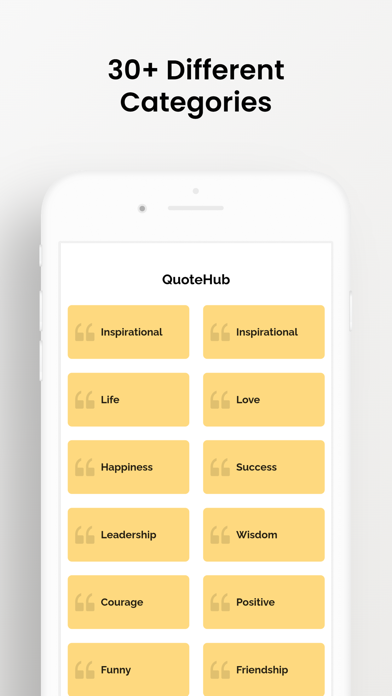QuoteHub: Discover 1000+ Quote Screenshot