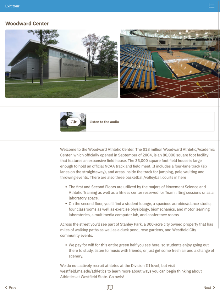 Westfield State Campus Tour