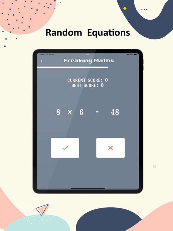 Screenshot #6 pour Freaking Maths Latest