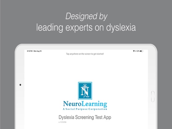 Dyslexia Test: School & Pro iPad screenshot 3 - Education app