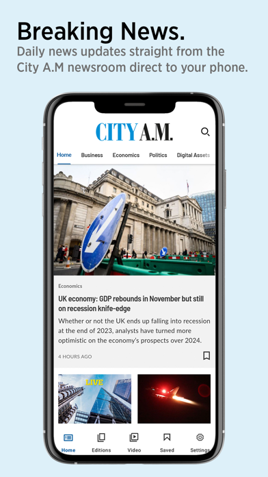 City A.M. - Business news live Screenshot