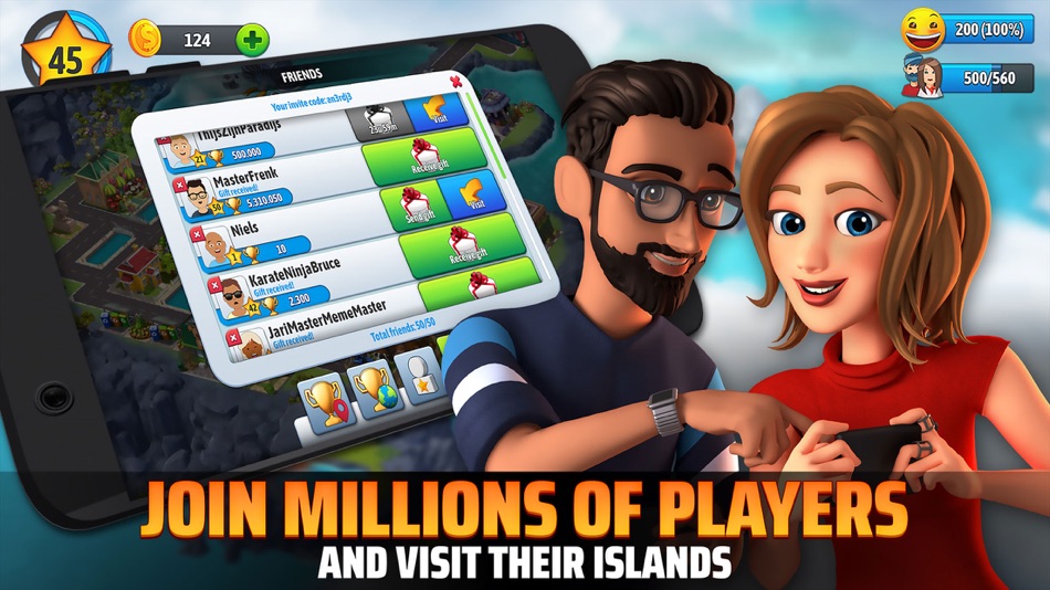 #6. City Island 5: Building Sim (iOS) Bởi: Sparkling Society Games B.V.