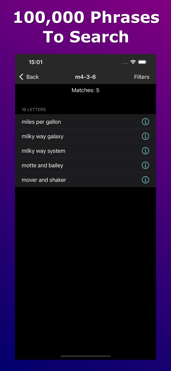 Anagram Solver - Crosswords