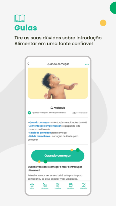 BLW Brasil - Alimentação Bebês Screenshot