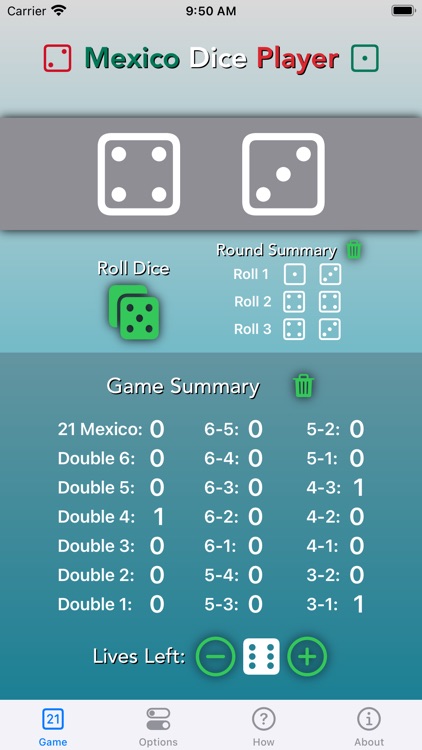 Mexico Dice Player