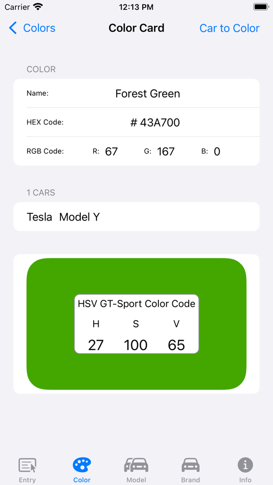 #5. GTS Colour (iOS) By: Martin Handl