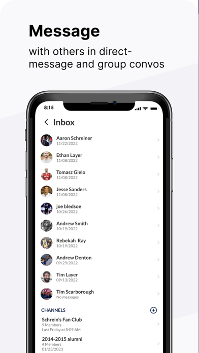 Duke Lacrosse Connect Screenshot