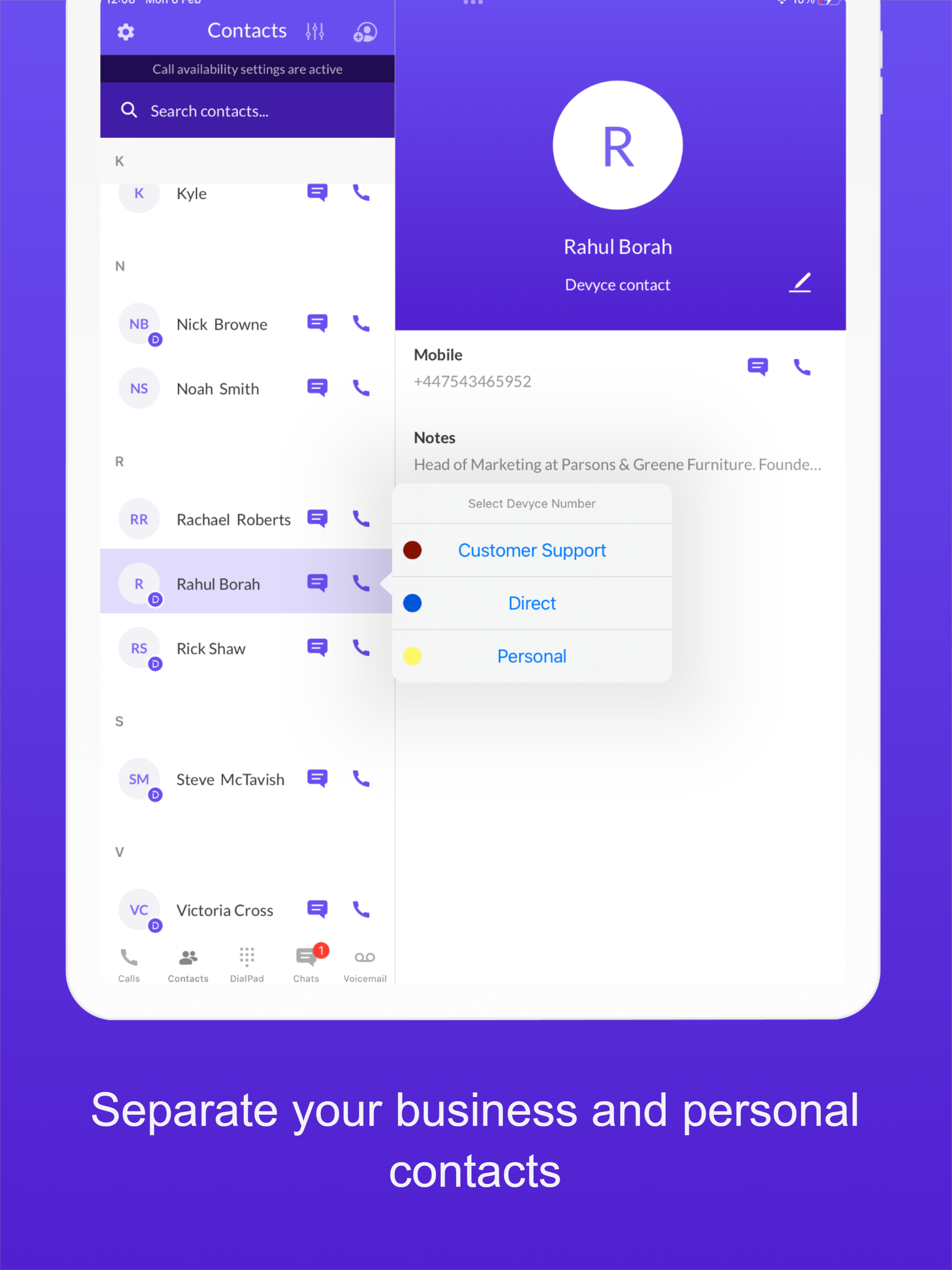 Devyce - 2nd Number App