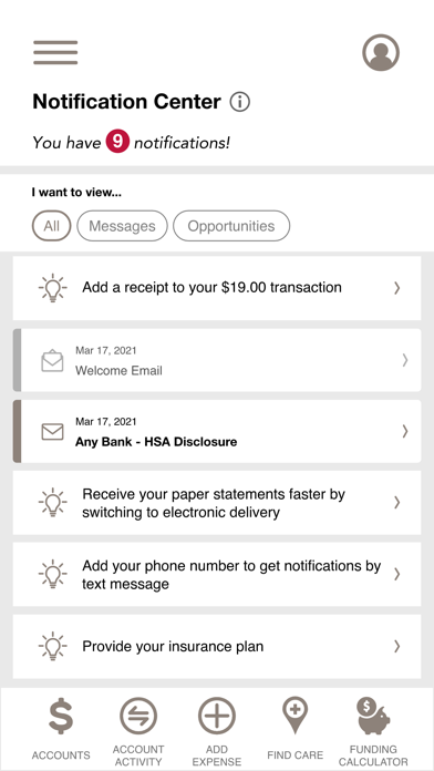 myHealthSpend Screenshot