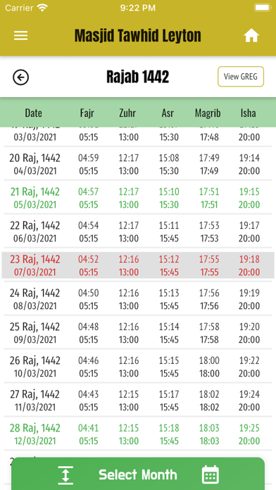 Masjid Tawhid Leyton Screenshot