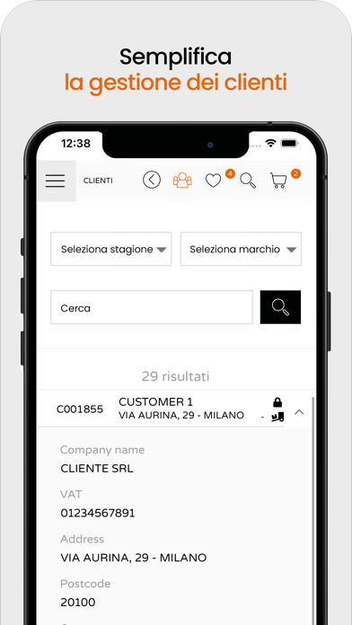 PRIME365 Order Entry Fashion Screenshot