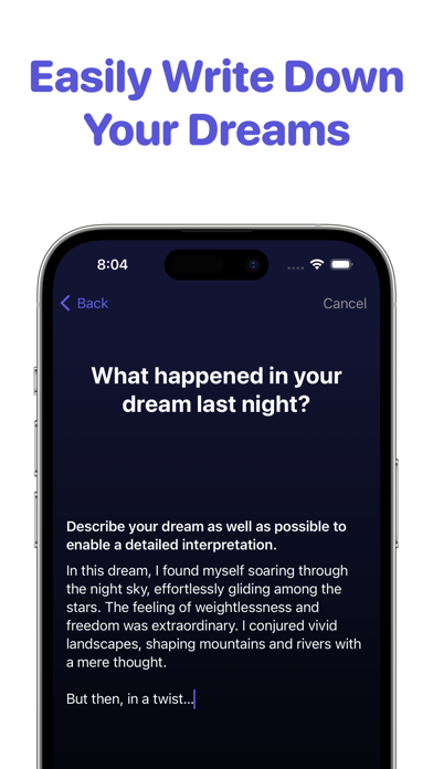 DreamLog - Journal & Analyzer Screenshot