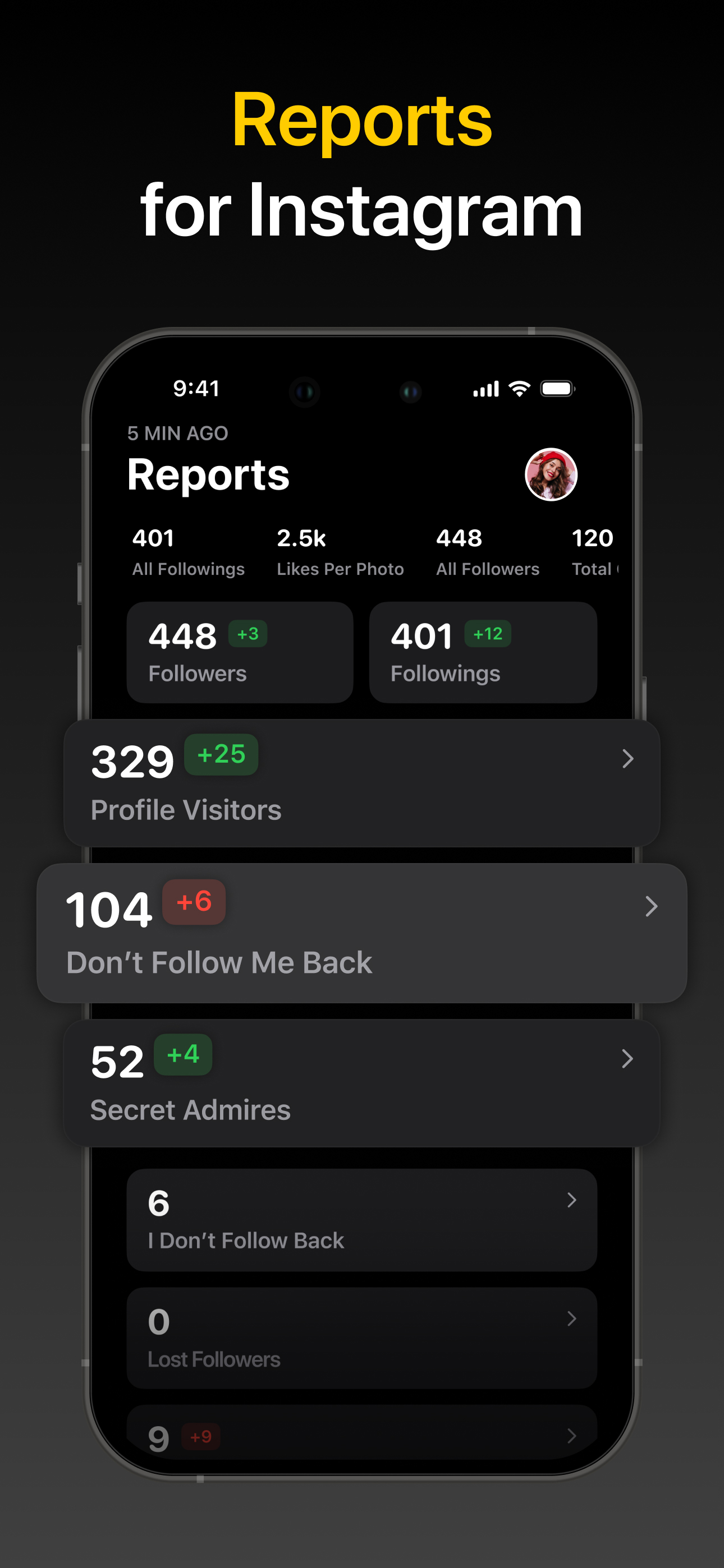 Followers Tracker - Reports