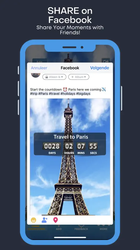 Big Day–Event Countdown Clock screenshot 8 of 8