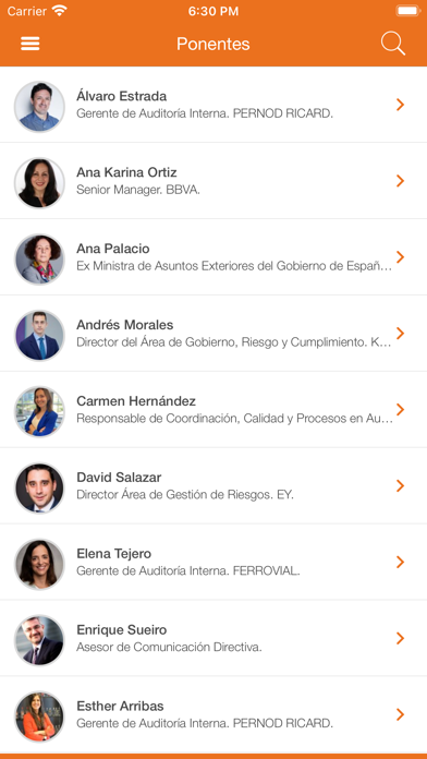 JORNADAS DE AUDITORÍA INTERNA Screenshot