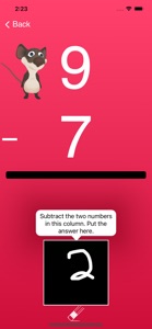 Subtraction Mathematics screenshot #2 for iPhone