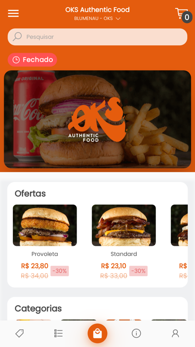 OKS Authentic Food Screenshot