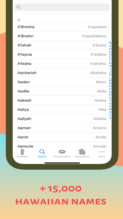 Hawaiian Namesのおすすめ画像3