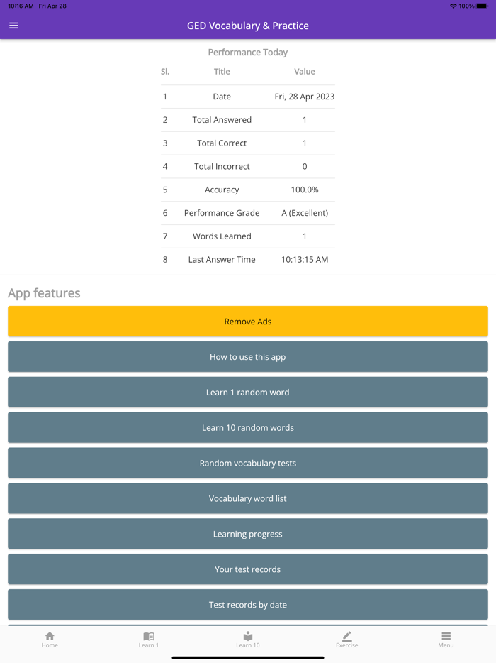 GRE Vocabulary and Practice