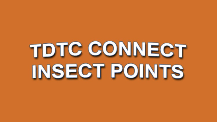 Tdtc Connect Insect Points