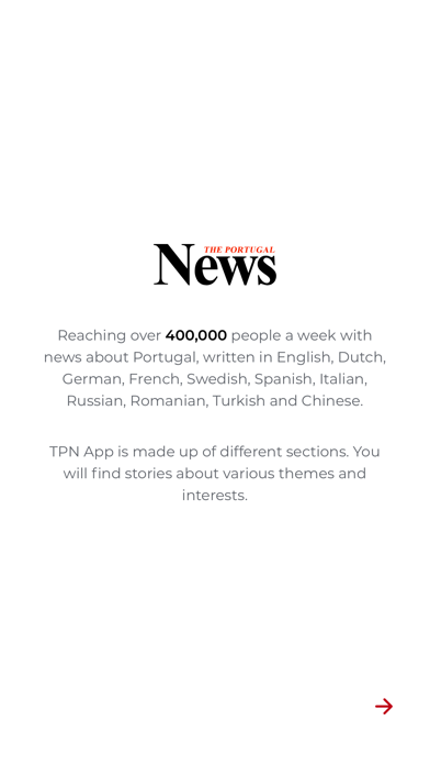 The Portugal News Screenshot