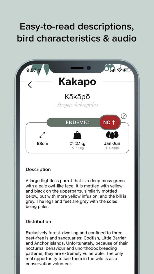 #5. Twitcher: NZ Bird Watching App (iOS) 由: Grant Nicholson