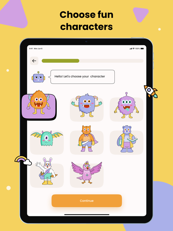 Safe AI Chat Bot for Kids・Zoe iPad screenshot 6 - Education app