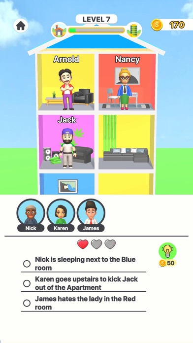 Gossip Town - Logic Puzzles! Screenshot