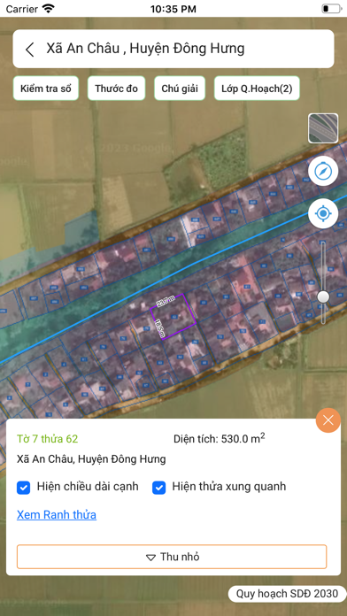 Thông tin Quy hoạch Thái Bình Screenshot