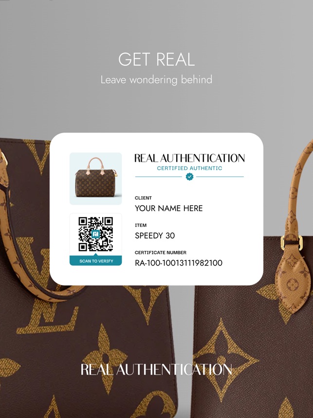 Luxury Designer Authentication Services - Real Authentication