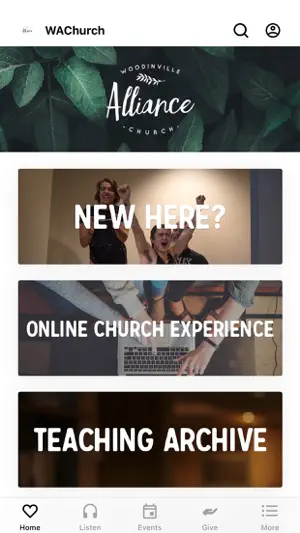 Woodinville Alliance Church screenshot 1