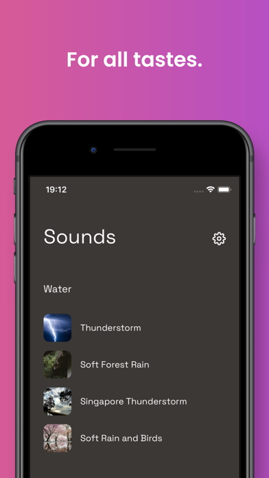 hum: white noise for sleeping Screenshot