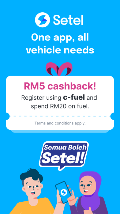 Setel: Fuel, Parking, e-Wallet Screenshot